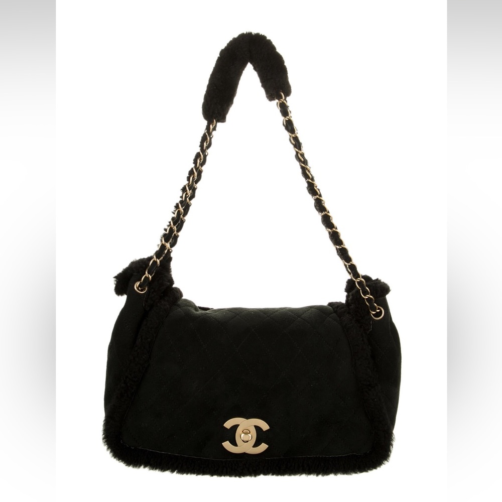 Chanel Shearling Flap Bag